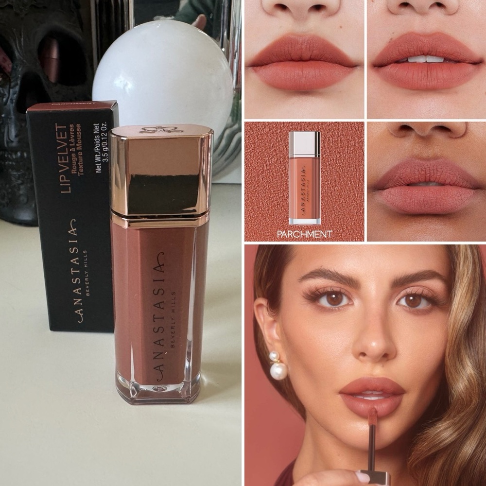 Anastasia Beverly Hills Lip Velvet in Parchment Cruelty Free